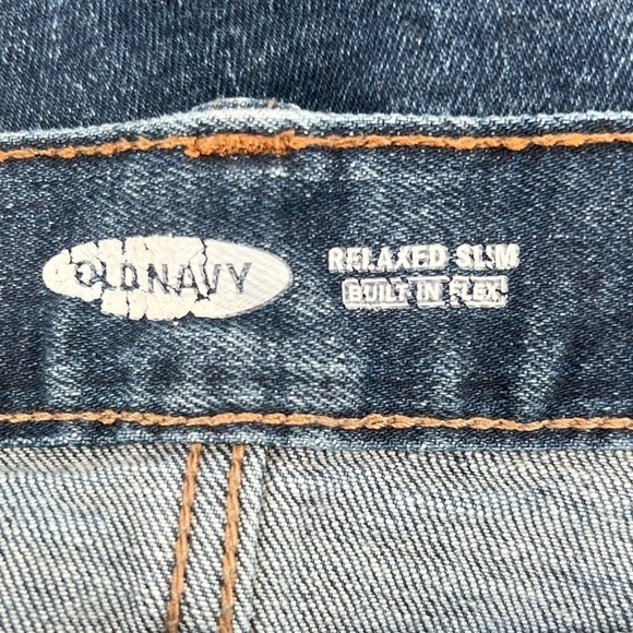 Old Navy Relaxed Slim Distressed Jeans Size 36 x 32 Men's - Picture 2 of 4